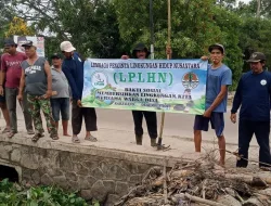 Wujud Nyata Peduli Lingkungan Hidup, LPLHN Gelar Aksi Bersih- Bersih Sungai