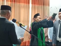 Putra Salido Zoni Eldo Dilantik Jadi Staf Ahli Bupati Bidang Kemasyarakatan dan Sumber Daya Manusia