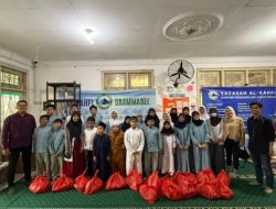 BRI BO Panglima Polim Berbagi Kebahagiaan dengan Bantuan Sembako